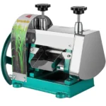 Manual Sugar Cane Juicer Machine Stainless Steel Sugar Cane Juice Press 110LBS Output per Hour 2" Inlet Sugarcane Juice Squeezer - Image 2