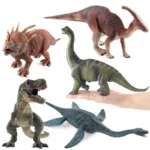 Simulation Dinosaur Toys Plastic Gorilla Toys Dinosaur Animals Model Brachiosaurus Plesiosaur Action Figures Kids Boy Gift - Image 2
