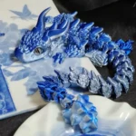 3D Printed Magic Dragon Movable Joint Fidget Toy Rotatable Articulated Office Desktop Ornament Adults Kid Toy Crafts Gift - Image 5