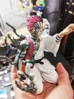 In Stock 13cm Demon Slayer Akaza Hakuji Anime Figure Model Doll Action Figurine Pvc Decoration Peripheral Desktop Ornament Toy - Image 4