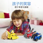 10kinds Genuine Paw Patrol Everest Ryder Rex Skye Chase Rocky Zuma Vehicle with Collectible Figure Birthday Gift Children Toy - Image 3