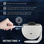 13 In 1 Galaxy Ultral Star Projector HD Image Area LED Night Light, 13 Film Discs,360° Rotate 1/2h Timer for Kids&Adults Bedroom - Image 3