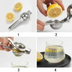 Stainless Steel Manual Juicer Processor Lemon Squeezer Orange Fruit Household Lemon Clip Fruit Pressing Kitchen Accessories - Image 3