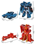 Galaxy Detectives Tobot Transformation Car to Robot Toy Korea Cartoon Brothers Anime Tobot Deformation Tank Car Toys Gift - Image 5