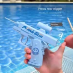 Outdoor Summer Water 2-Way Squirt Gun - Press & Spray Water Gun,Reverse Splash Toy for Prank Fun,Stress Relief, Water Fight Game