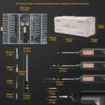 180 in 1 Precision Multifunctional Screwdriver Set,Magnetic Phillips Bits,Mobile iPhone & PC & Glasses Manual Repair Tool,Gift. - Image 4