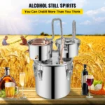 Succebuy 12/30L Alcohol Brewing Distiller DIY Moonshine Apparatus Stainless Steel Still Whisky Beer Brandy Home Appliance - Image 6