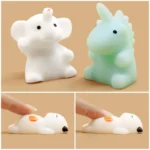 50-5PCS Mochi Squishies Kawaii Anima Squishy Toys For Kids Antistress Ball Squeeze Party Favors Stress Relief Toys For Birthday - Image 3