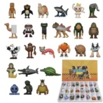 24Pcs Italian Brainrot Tung Tung Sahur Figures Doll Tralalero Tralala Bombardino Crocodilo Shimpanzini Bananini Model Toy Gift - Image 2
