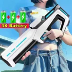 Electric Water Guns For Adults Kids Powerful Squirt Automatic Water Suction Water Blasters Summer Outdoor Beach Toy Kids Gift