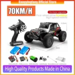 Rc Cars 16103Pro 50km/h or 75km/h with LED 1/16 Brushless Moter 4WD Off Road 4x4 High Speed Drift Monster Truck Kids Toys Gift