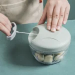 500/900ML Garlic Chopper Manual Garlic Press Food Vegetables Cutter Meat Grinders Kitchen Gadgets Hand Mincer Garlic Masher - Image 3