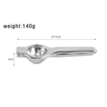 Lemon Squeezer Stainless Steel Manual Citrus Lemon Squeezer Lime Squeezer Press Citrus Juicers Hand Squeezer Kitchen Accessories - Image 6