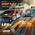 1:24 4WD High Speed RC Drift Car Car Remote Control Car Four Wheel Drive GTR Racing Vehicles Electric Racing Car Toys for Boys - Image 3