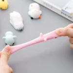 50-5PCS Mochi Squishies Kawaii Anima Squishy Toys For Kids Antistress Ball Squeeze Party Favors Stress Relief Toys For Birthday - Image 4