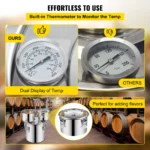 Succebuy 12/30L Alcohol Brewing Distiller DIY Moonshine Apparatus Stainless Steel Still Whisky Beer Brandy Home Appliance - Image 3