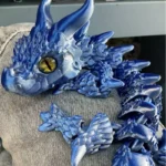 3D Printed Magic Dragon Movable Joint Fidget Toy Rotatable Articulated Office Desktop Ornament Adults Kid Toy Crafts Gift - Image 2