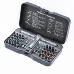 VMAN 40in1 Multifunction Ratchet Screwdriver Set Multi Magnetic Bits Mini Repair Tool Kit Household Tool For PC & Iphone Etc.