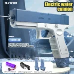 New Water Gun Electric Pistol Shooting Toy Full Automatic Outdoor Beach Gun Summer Water Beach Toy Play The Drum Magazine - Image 6