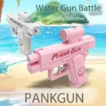 Outdoor Summer Water 2-Way Squirt Gun - Press & Spray Water Gun,Reverse Splash Toy for Prank Fun,Stress Relief, Water Fight Game - Image 2
