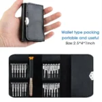 Mini Precision Screwdriver Set 25 in 1 Electronic Torx Screwdriver Opening Repair Tools Kit Phone Camera Watch Tablet PC - Image 4