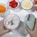 500/900ML Manual Meat Mincer Garlic Chopper Rotate Garlic Press Crusher Vegetable Onion Cutter Kitchen Cooking Accessories - Image 4